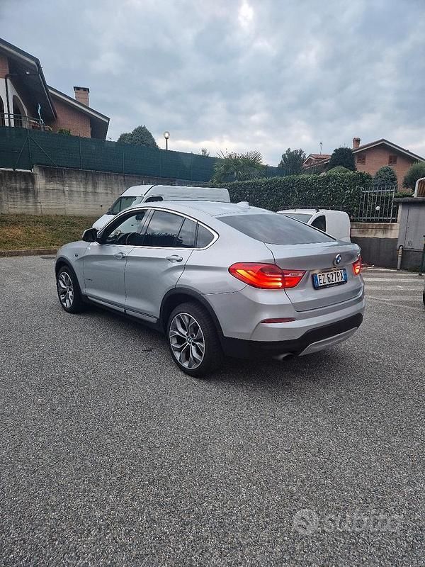Usata BMW X4 xLine 190 CV (139 kW) 2015 Argento SUV