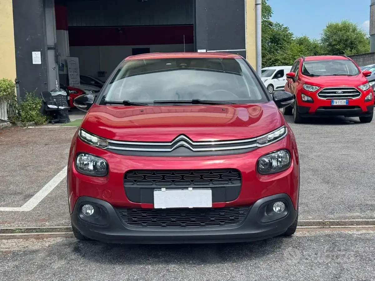 Usata Citroën C3 PureTech 82 CV (60 kW) 2018 Rosso Utilitaria
