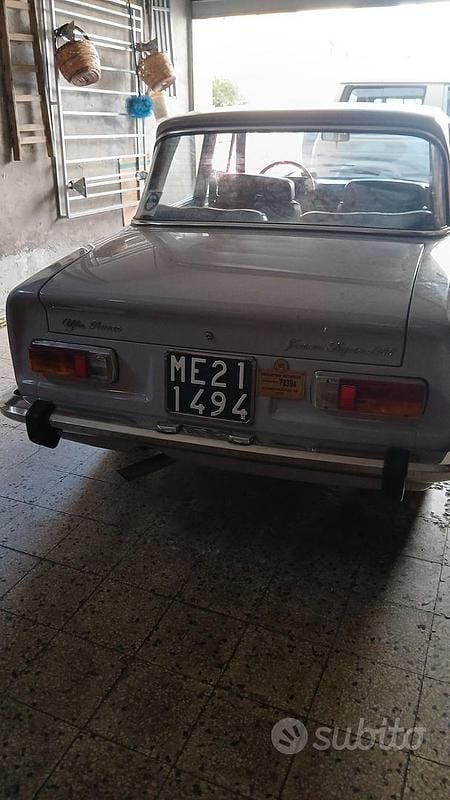 Usata Alfa Romeo Giulia 1300 1970 Bianco Berlina