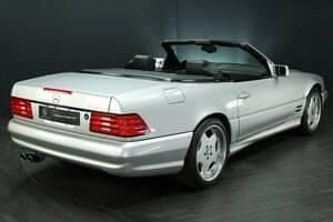 Gebraucht Mercedes SL600 AMG 442 PS (325 kW) 1996 Silber Cabrio