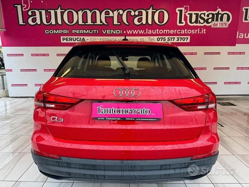 Usata Audi Q3 Business 150 CV (110 kW) 2020 Rosso SUV