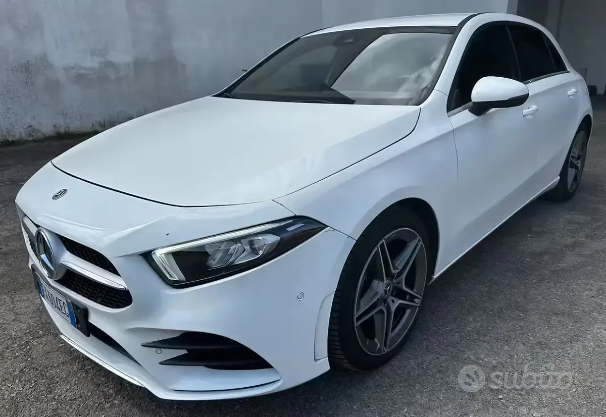 Usata Mercedes A180 Executive 116 CV (85 kW) 2019 Bianco Berlina