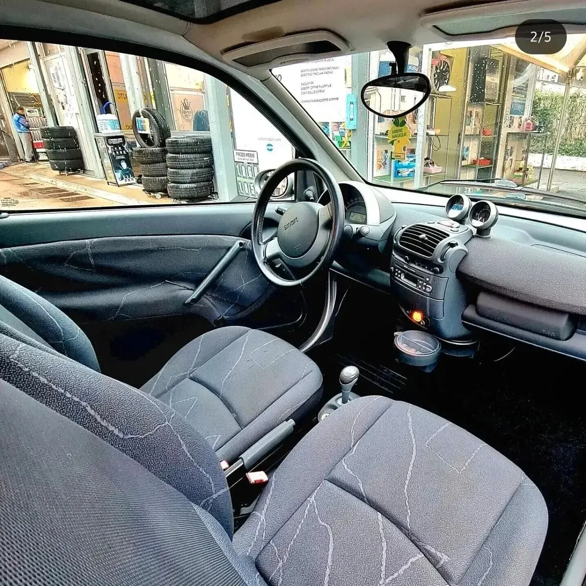 Usata Smart ForTwo Coupé Pulse 61 CV (44 kW) 2003 Nero Coupé