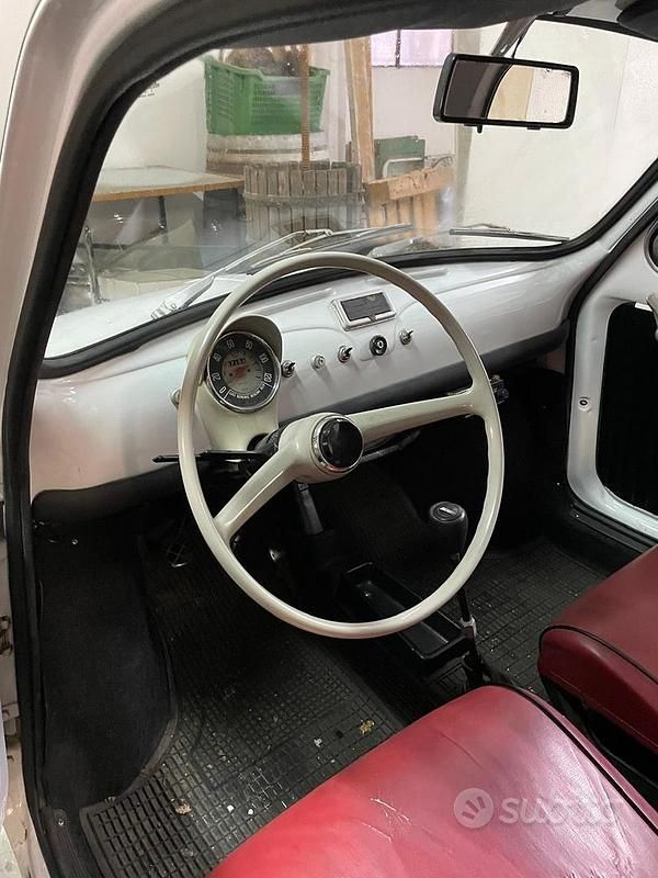 Usata Fiat Cinquecento 1960 Bianco Utilitaria