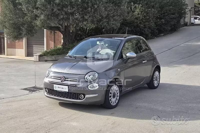 Usata Fiat 500 Mirror 95 CV (69 kW) 2018 Grigio Utilitaria