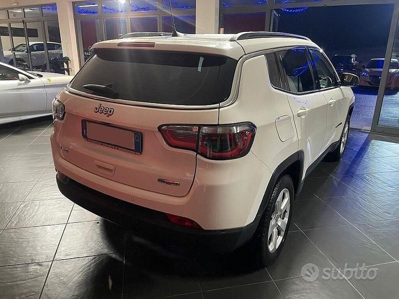 Usata Jeep Compass Limited 140 CV (102 kW) 2018 Bianco SUV