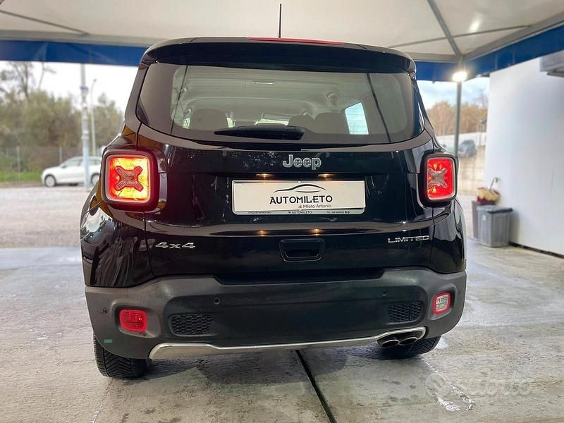 Usata Jeep Renegade Limited 140 CV (102 kW) 2018 Nero SUV