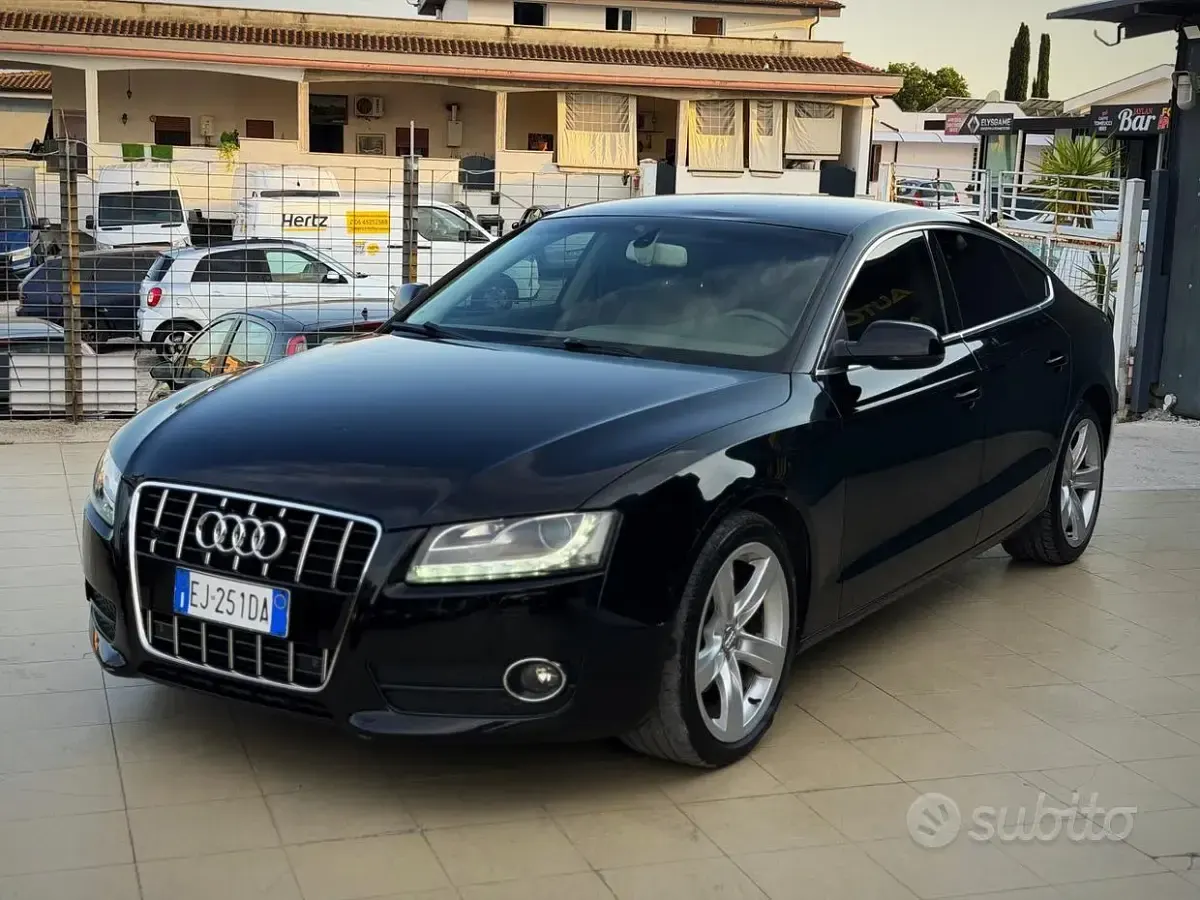 Usata Audi A5 Advanced 170 CV (125 kW) 2011 Nero Coupé