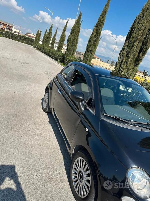 Usata Fiat 500 69 CV (50 kW) 2011 Nero Utilitaria
