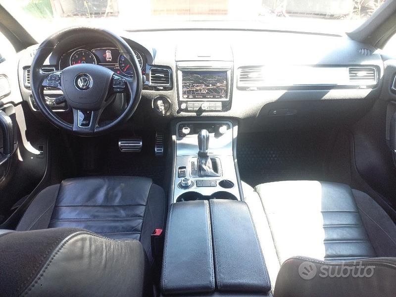 Usata VW Touareg Sportline 204 CV (150 kW) 2018 Nero SUV