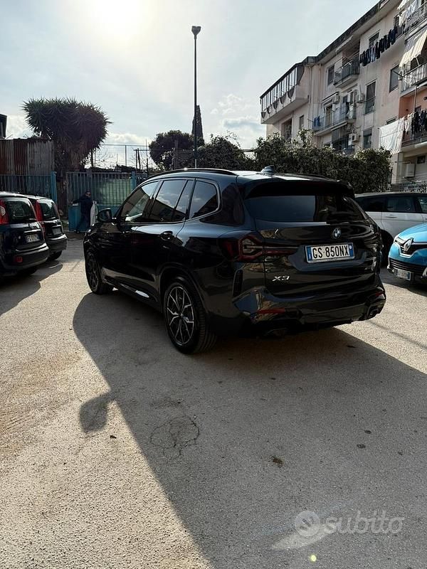 Usata BMW X3 M Sport 184 CV (135 kW) 2023 Nero SUV
