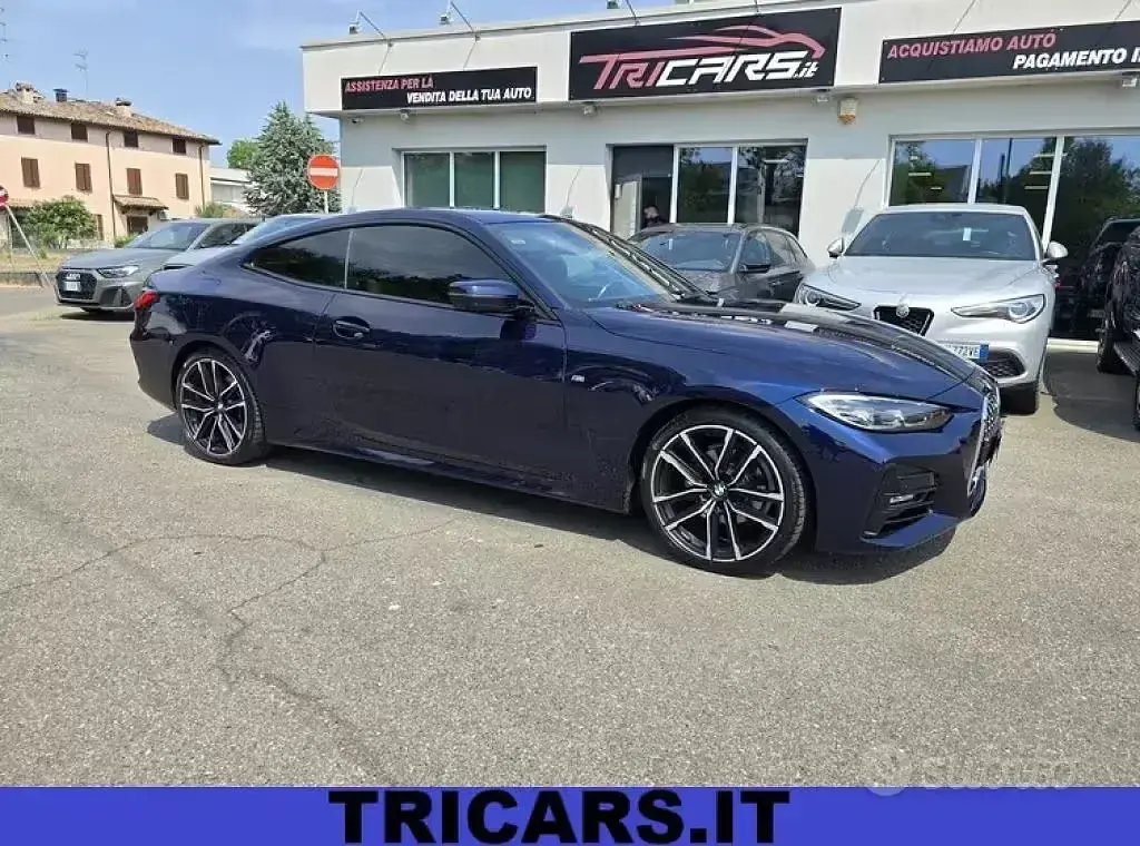 Usata BMW 420 M Sport 184 CV (135 kW) 2020 Blu Coupé