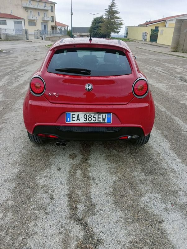 Usata Alfa Romeo MiTo Quadrifoglio Verde 170 CV (125 kW) 2010 Rosso Utilitaria