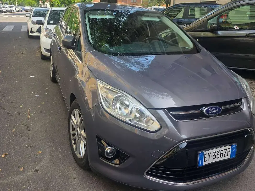 Usata Ford C-MAX S 125 CV (91 kW) 2015 Grigio Monovolume