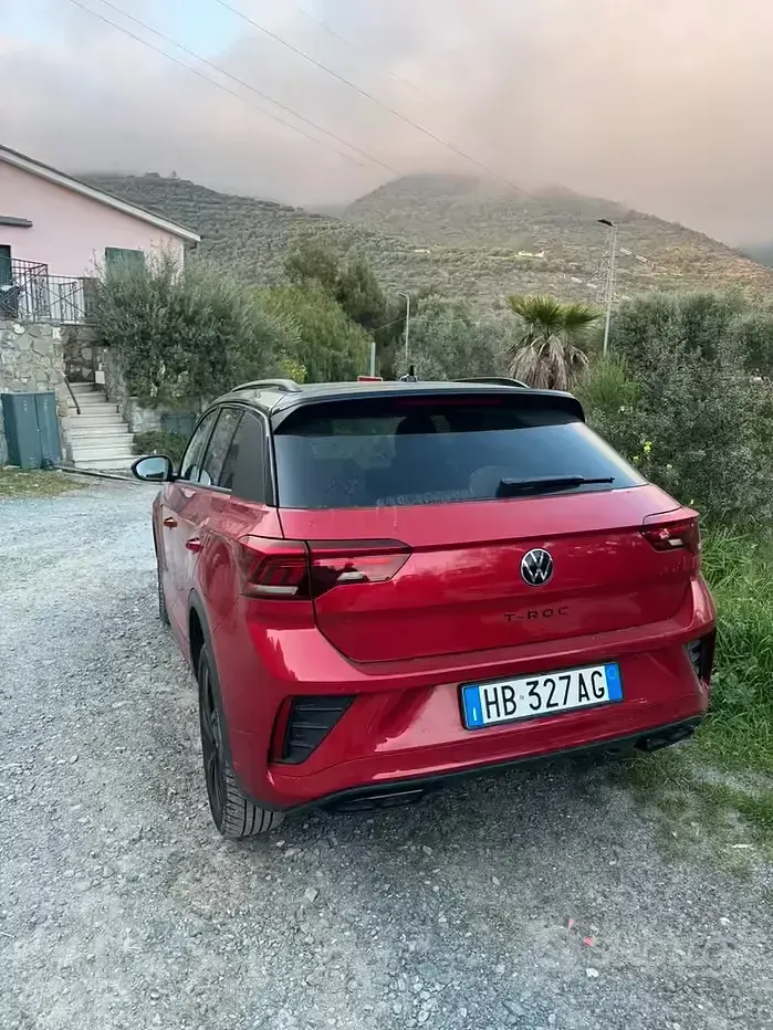 Usata VW T-Roc R-line Plus 116 CV (85 kW) 2026 Rosso SUV