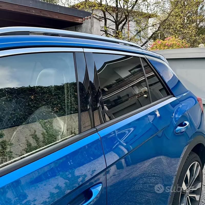 Usata VW T-Roc 150 CV (110 kW) 2021 Blu SUV