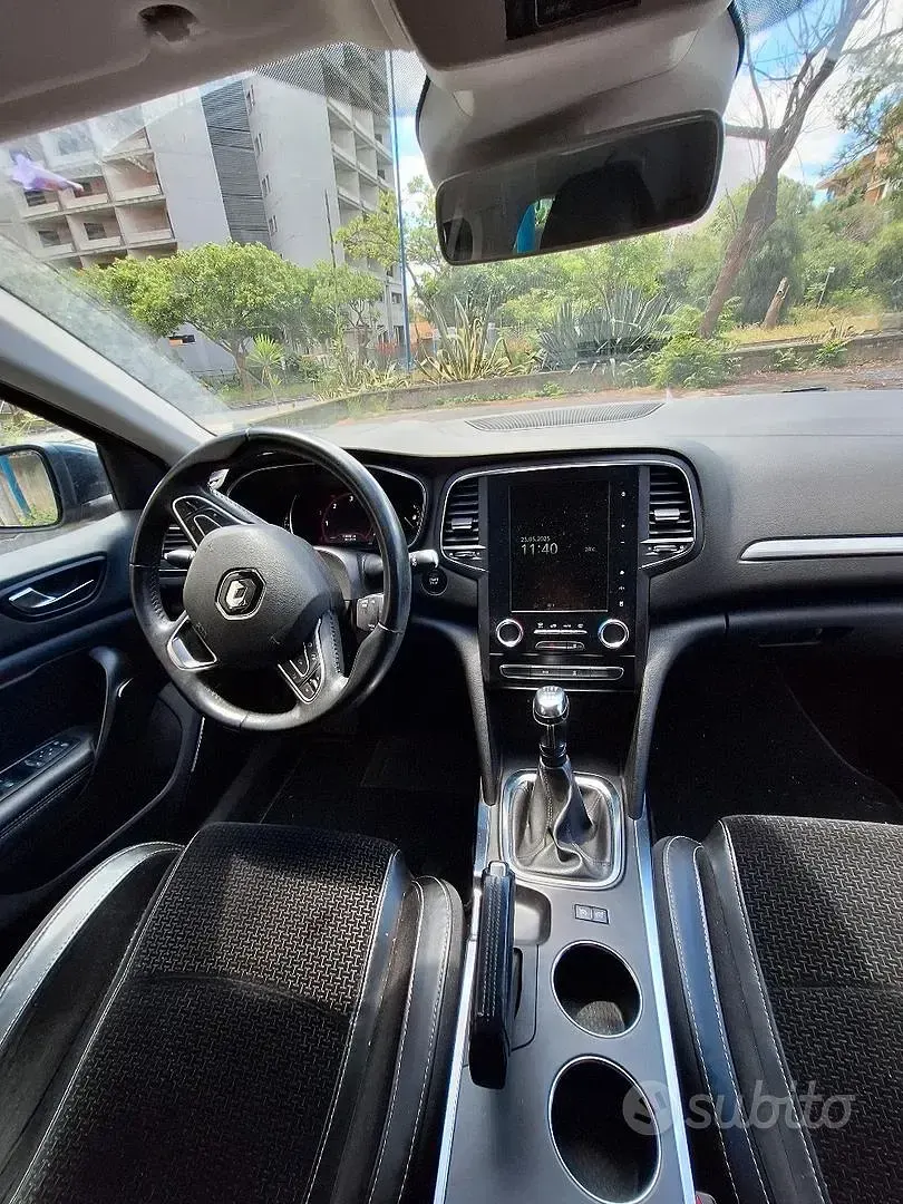 Usata Renault Mégane Intens 110 CV (80 kW) 2016 Nero Berlina