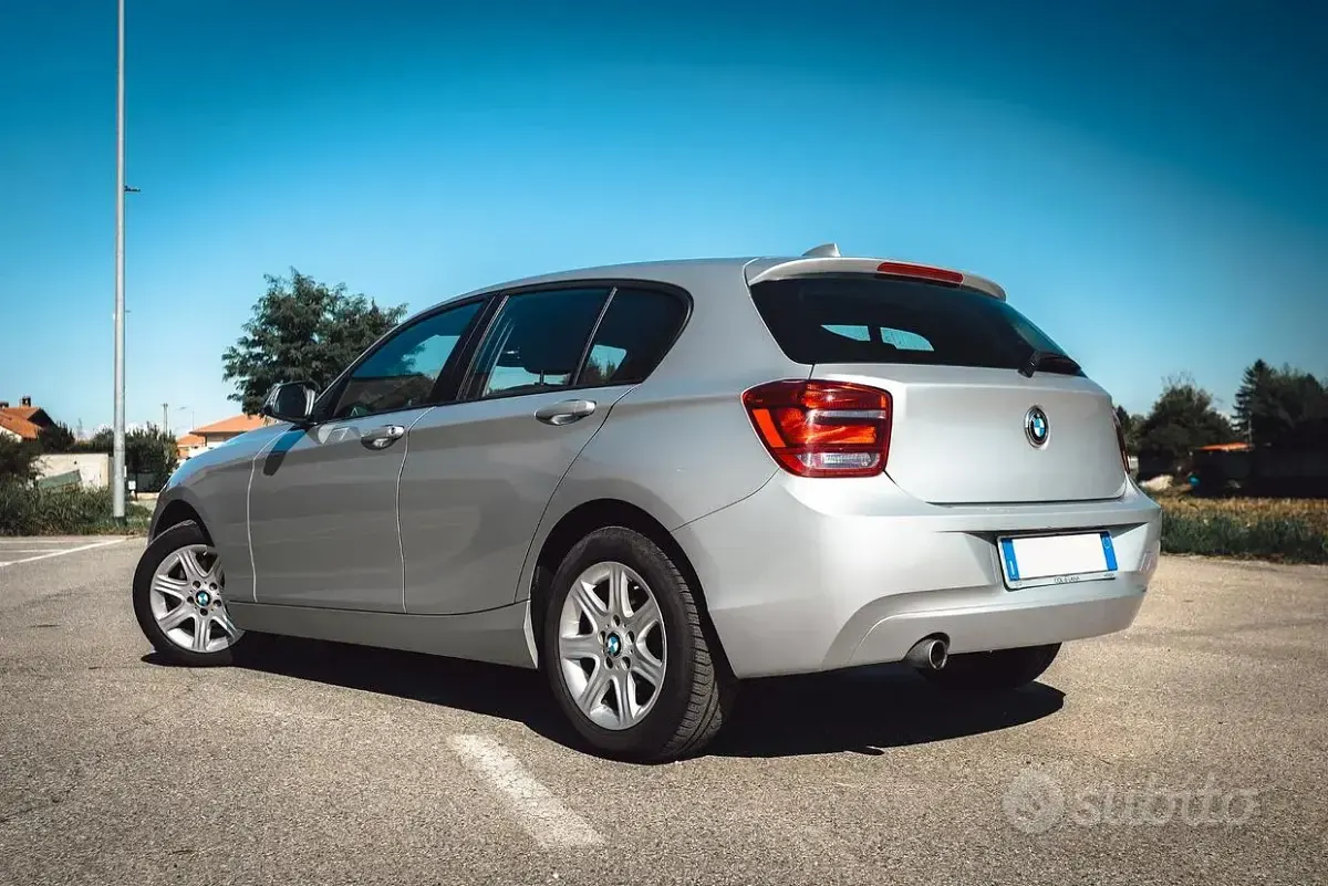 Usata BMW 116 116 CV (85 kW) 2014 Grigio Utilitaria