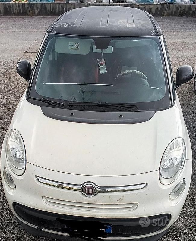 Usata Fiat 500L Living 80 CV (58 kW) 2013 Bianco Monovolume