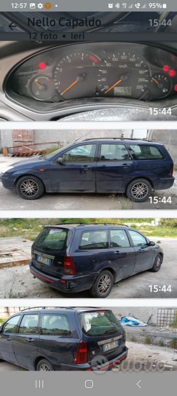 Usata Ford Focus 115 CV (84 kW) 2002 Blu Station wagon