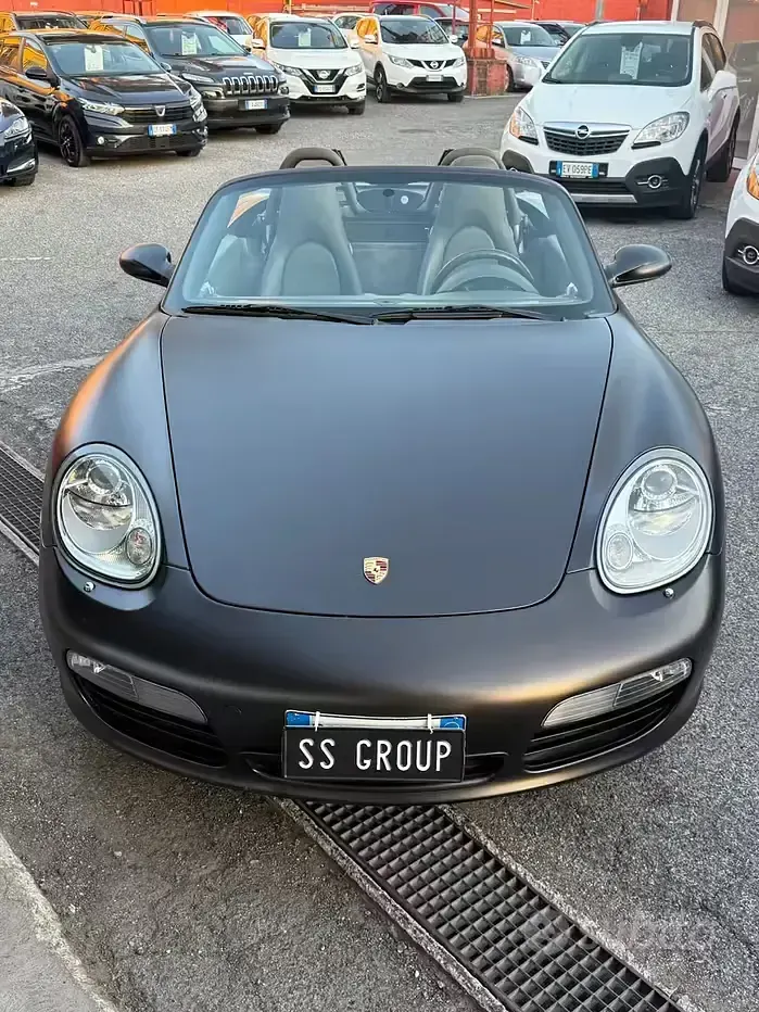 Second-hand Porsche Boxster 295 CP (216 kW) 2007 Negru Cabrio