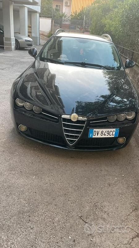 Usata Alfa Romeo 159 150 CV (110 kW) 2009 Nero Berlina