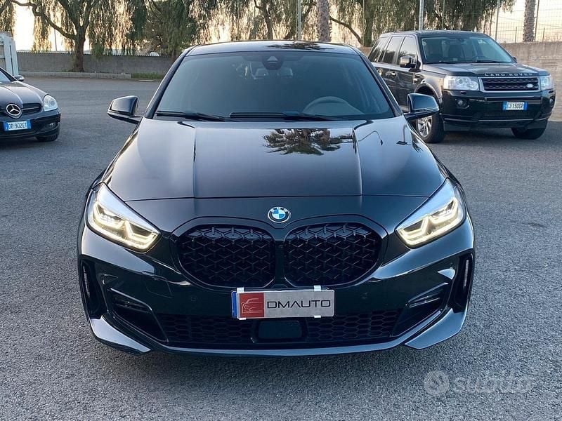 Usata BMW 116 Luxury Line 116 CV (85 kW) 2021 Nero Utilitaria