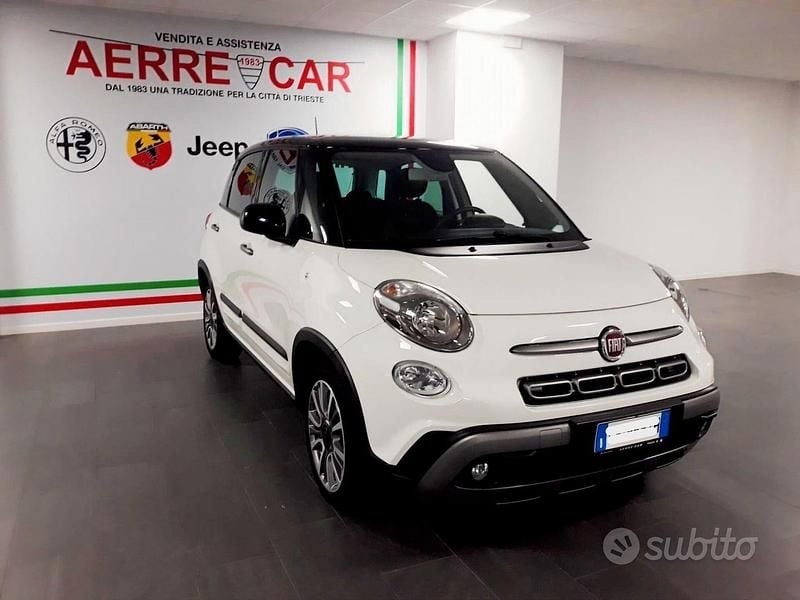 Usata Fiat 500L Cross 95 CV (69 kW) 2021 Bianco Monovolume