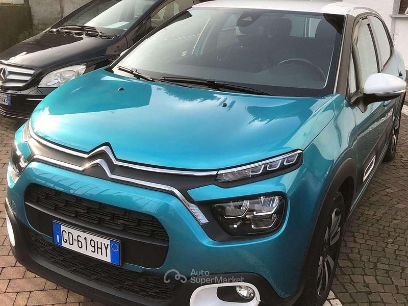 Usata Citroën C3 Shine 102 CV (75 kW) 2020 Blu/azzurro Utilitaria
