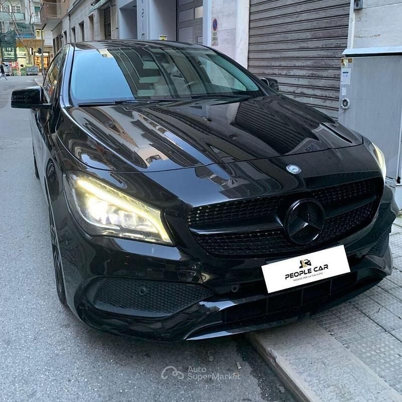 Usata Mercedes CLA220 Premium 177 CV (130 kW) 2016 Nero Berlina