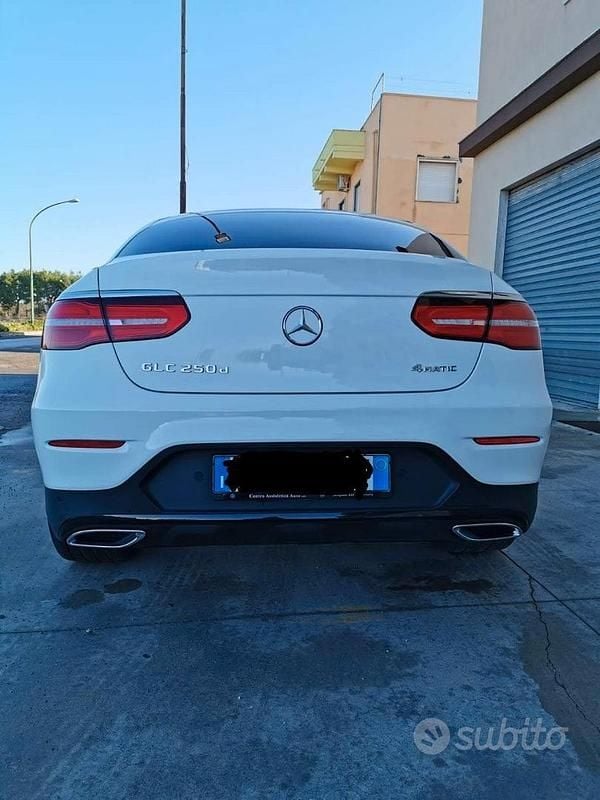 Usata Mercedes GLC250 170 CV (125 kW) 2018 Bianco SUV