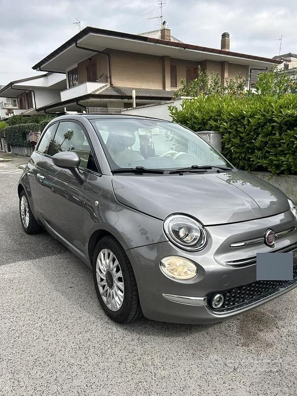 Usata Fiat 500 Lounge 69 CV (50 kW) 2015 Grigio Utilitaria
