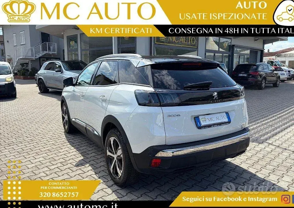 Usata Peugeot 3008 Allure 131 CV (96 kW) 2021 Bianco SUV