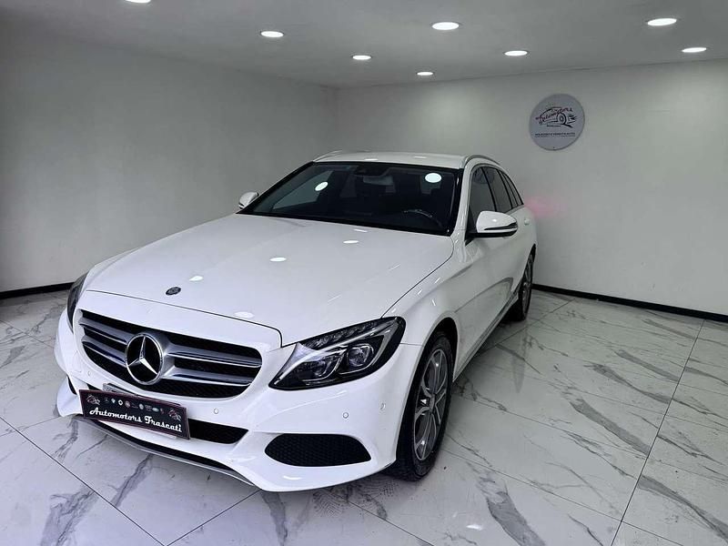Usata Mercedes C200 Premium Plus 136 CV (100 kW) 2017 Bianco Station wagon