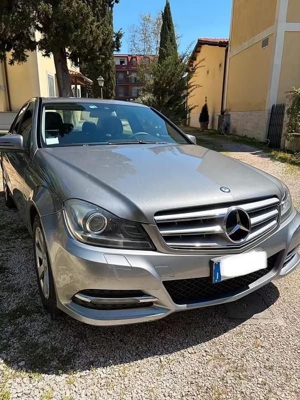 Usata Mercedes C200 2012 Grigio Berlina