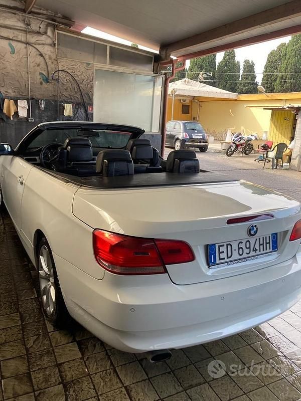 Usata BMW 320 2010 Bianco Cabrio