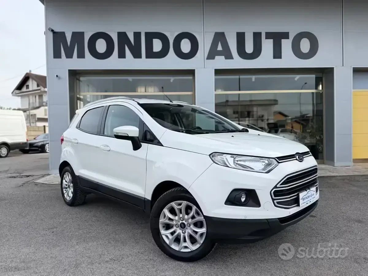 Usata Ford Ecosport Titanium 95 CV (69 kW) 2017 Bianco SUV