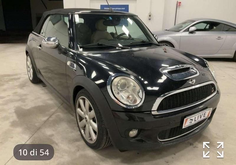 Usata Mini Cooper S Cabriolet 184 CV (135 kW) 2010 Verde Cabrio