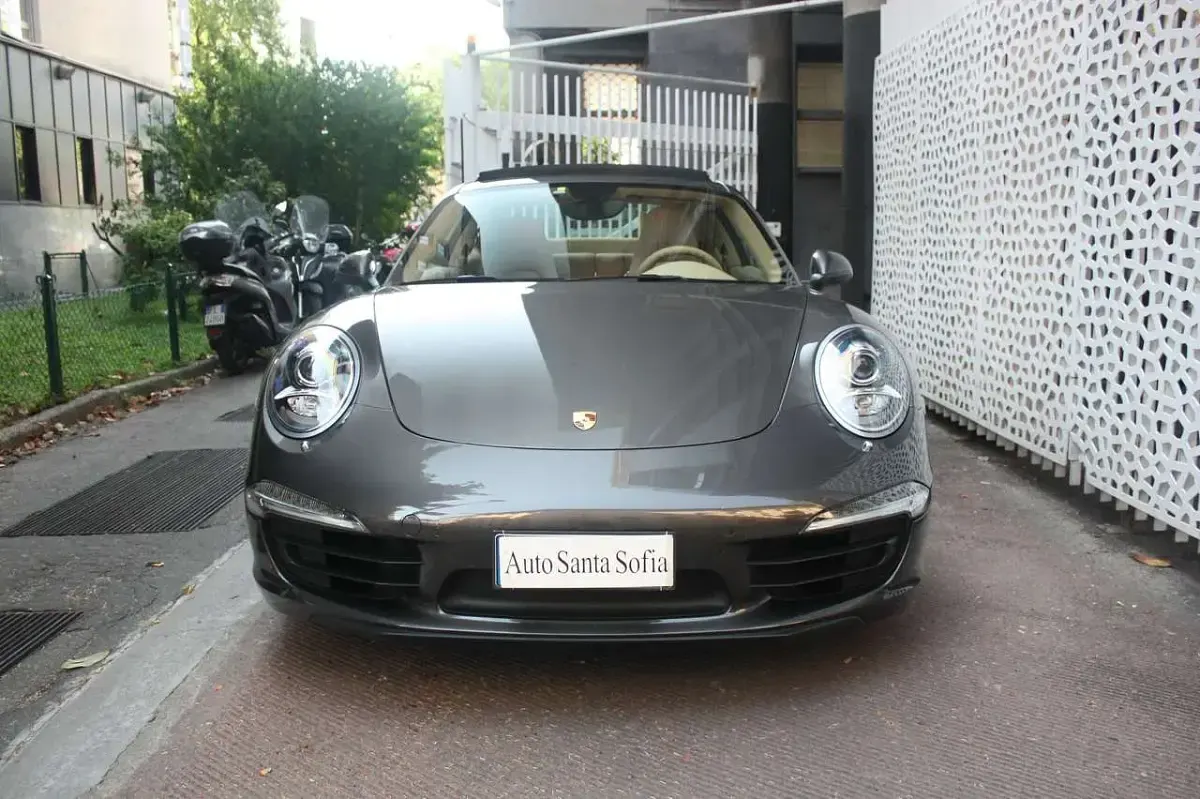 Usata Porsche 991 349 CV (256 kW) 2013 Anthracite brown metallic Coupé