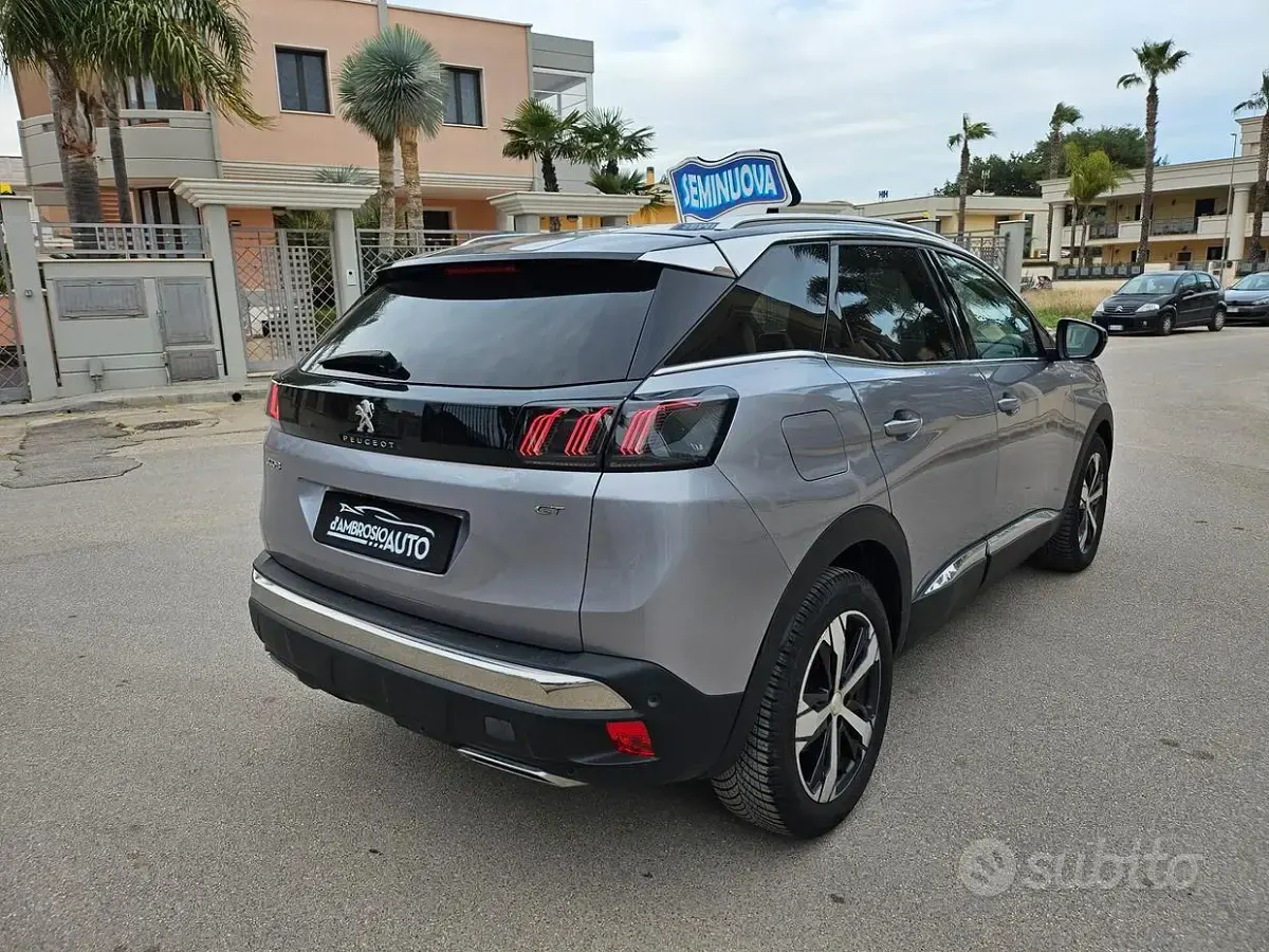 Usata Peugeot 3008 GT 131 CV (96 kW) 2021 Grigio SUV