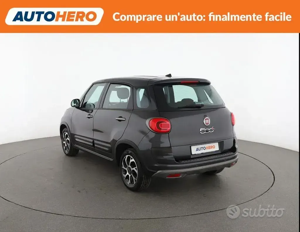 Usata Fiat 500L Cross 95 CV (69 kW) 2019 Nero Monovolume