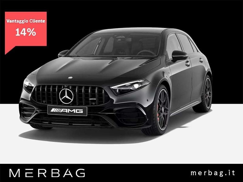 Nero Nuova 2025 Mercedes A45 AMG AMG Line Premium Plus Tre volumi | 69.400 € - Immagine 1/4