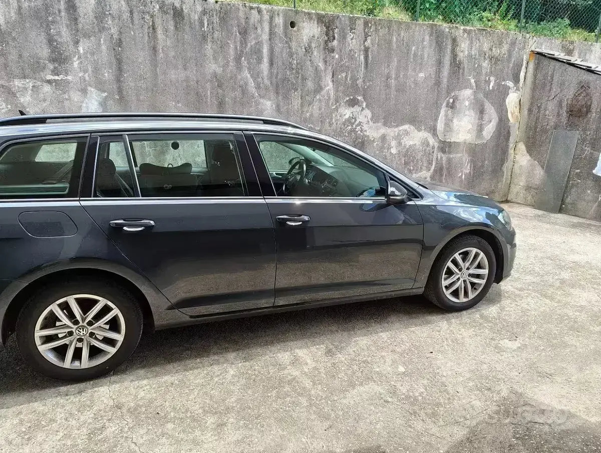Usata VW Golf VII 110 CV (80 kW) 2020 Grigio Station wagon