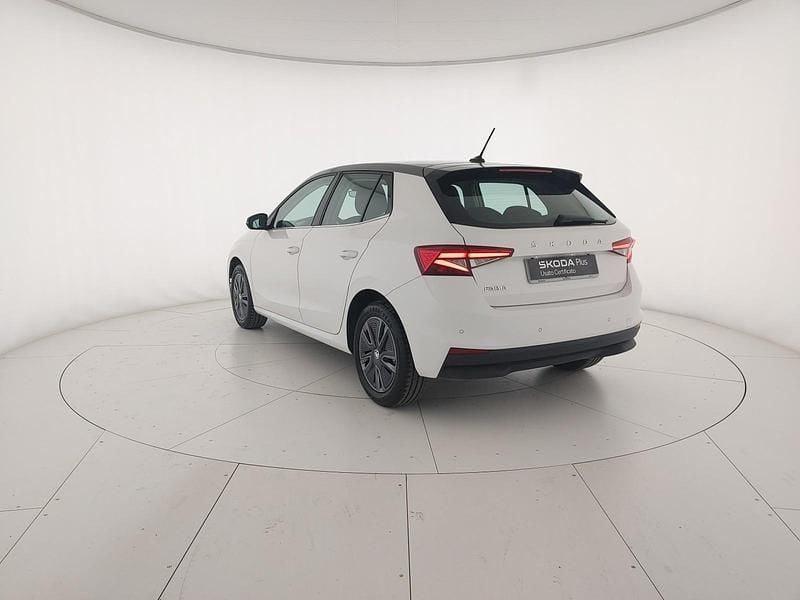 Usata Skoda Fabia Style 80 CV (58 kW) 2023 Bianco magnolia grigio graphite metalliz Utilitaria