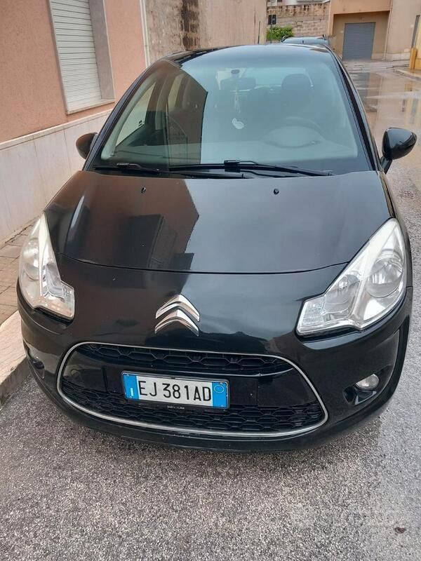 Usata Citroën C3 60 CV (44 kW) 2012 Nero Utilitaria
