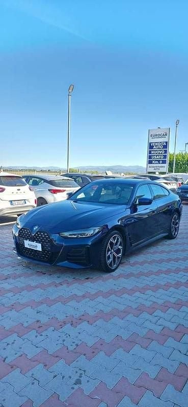 Usata BMW 420 Sport Line 190 CV (139 kW) 2021 Blu/azzurro Coupé