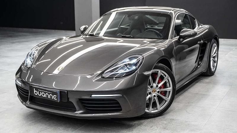 Usata Porsche 718 Cayman S Chrono 349 CV (256 kW) 2019 Grigio daytona metallizzato Coupé
