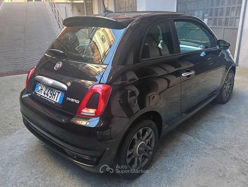 Usata Fiat 500 69 CV (50 kW) 2021 Nero Berlina
