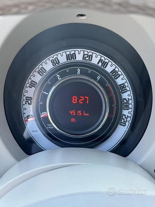 Usata Fiat 500C 75 CV (55 kW) 2009 Cabrio