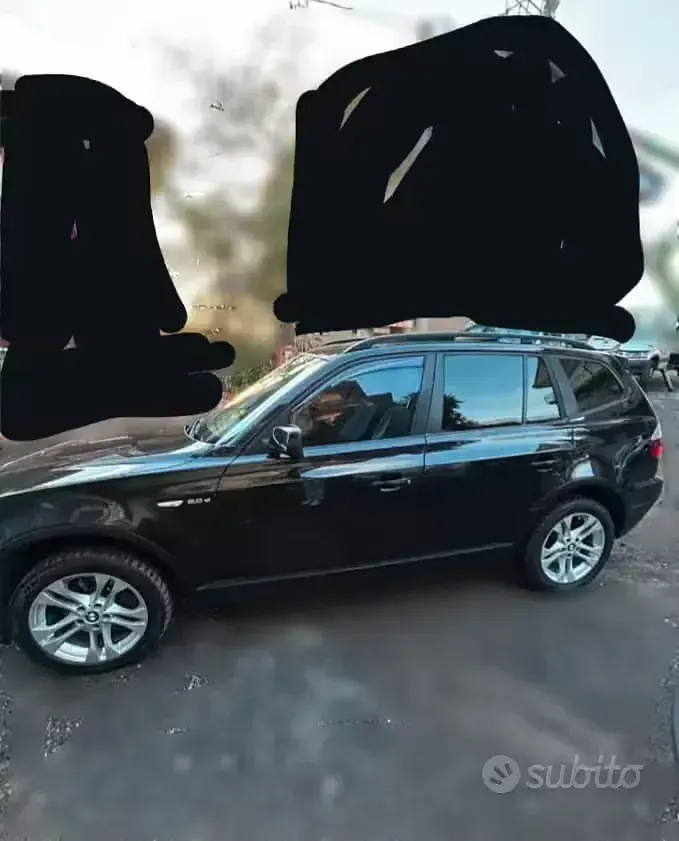 Usata BMW X3 2008 Nero SUV